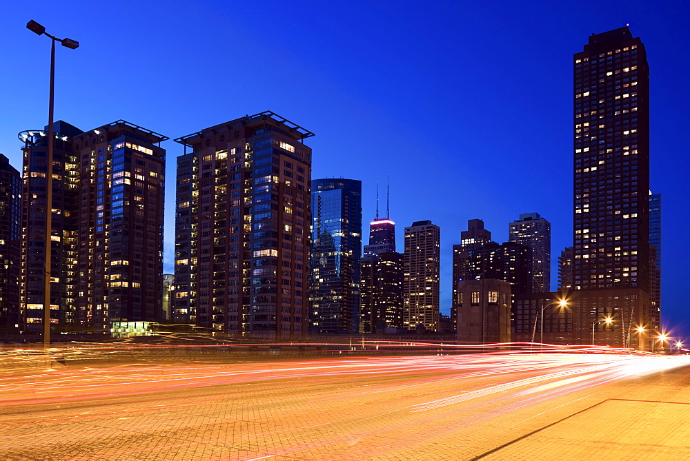 USA, Illinois, Chicago skyline