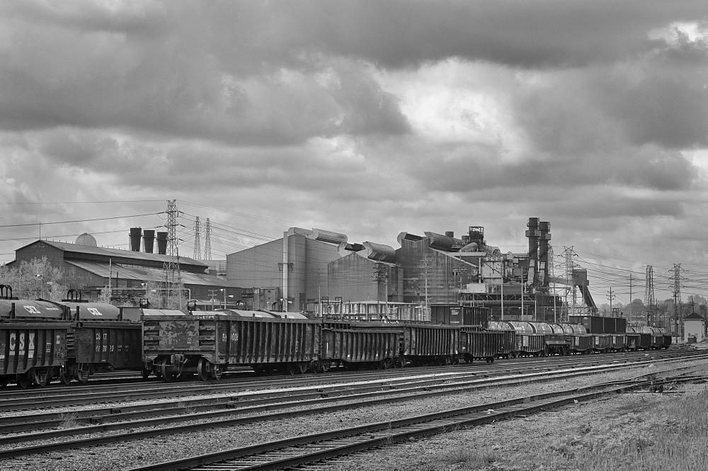 USA, Ohio, Steel Mill