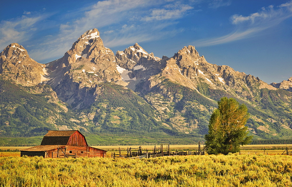 Scenic view of mountains