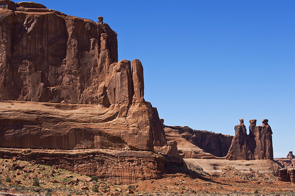 Three Gossips of Arches National Park, Utah