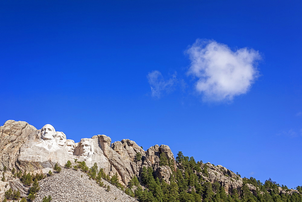 Mount Rushmore, Mount Rushmore National Memorial, Black Hills, South Dakota