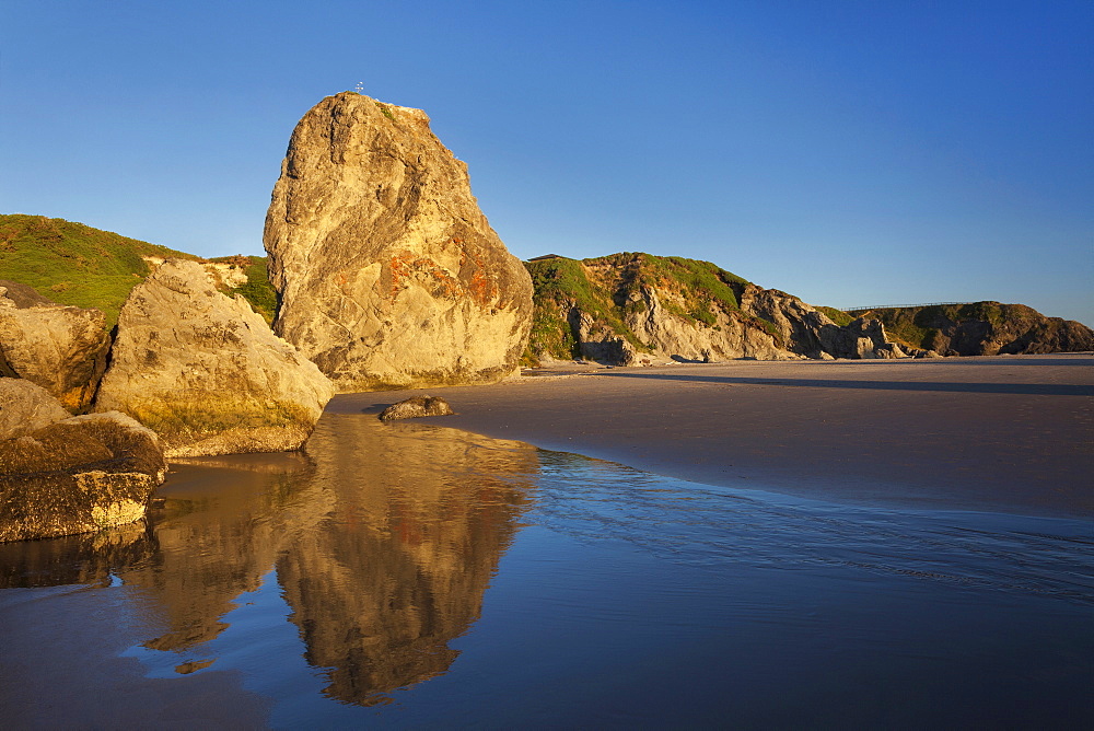 Rock formations along the Oregon Coast, Bandon, OR