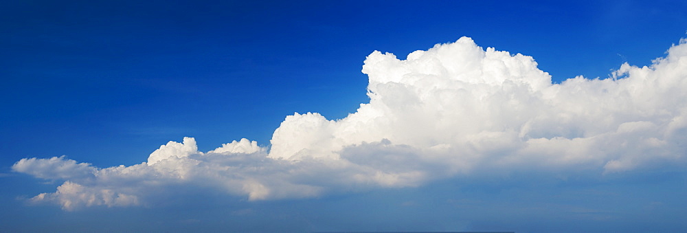 Blue sky with clouds