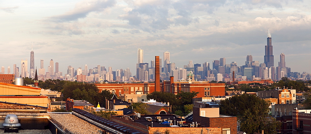 USA, Illinois, Chicago skyline