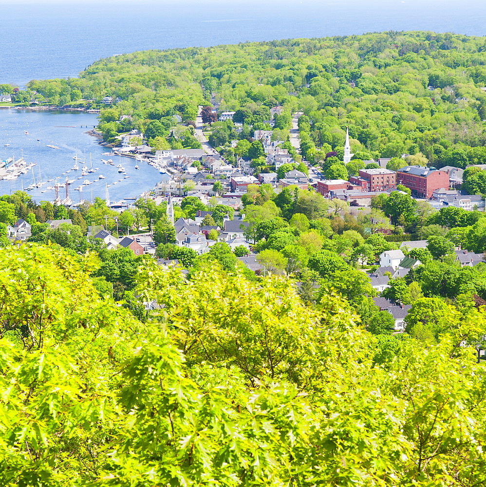 USA, Maine, Camden townscape, USA, Maine, Camden