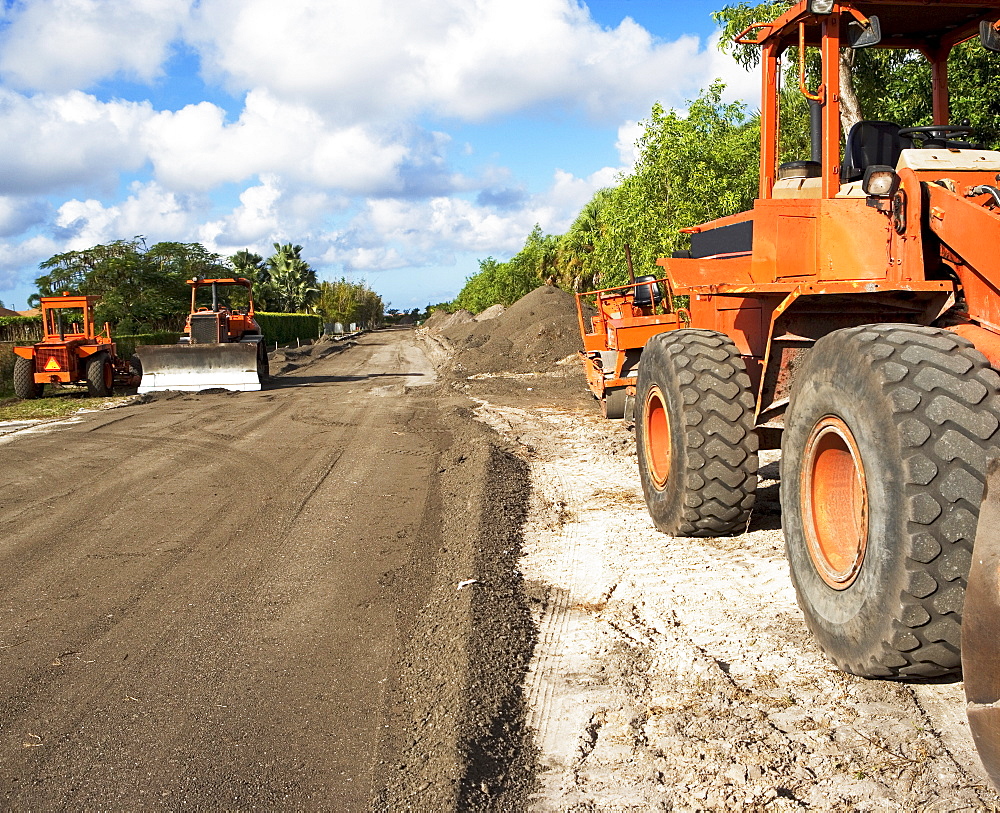 heavy construction equipment