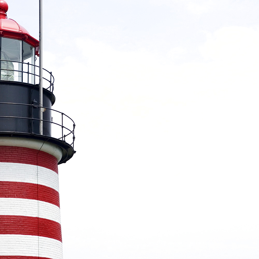 West Quoddy Head Lighthouse Lubec Maine