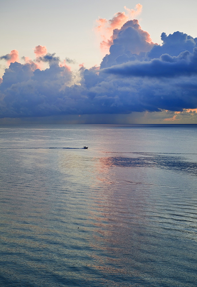 Ocean and clouds