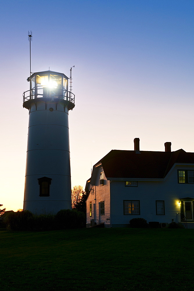 Lighthouse at night