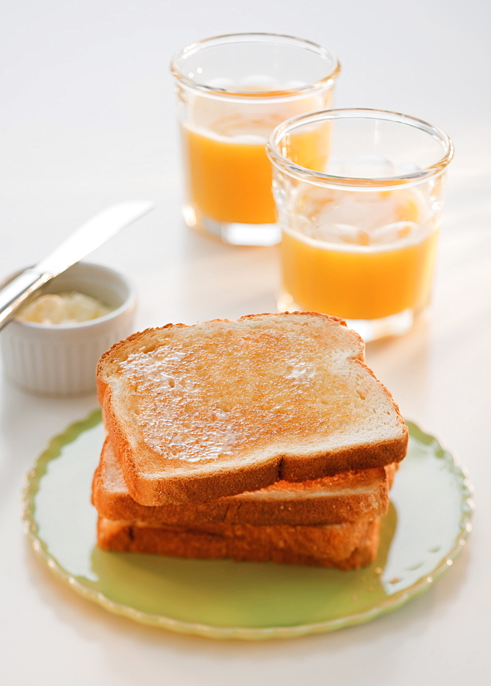 Studio shot of breakfast