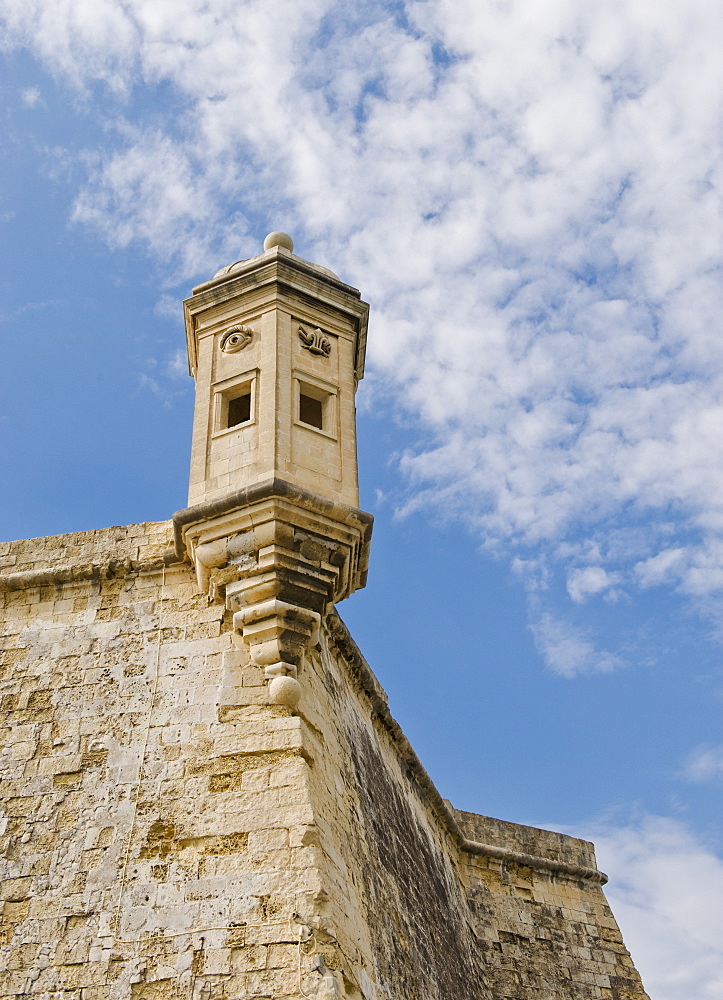 Senglea Point parapet, Valleta, Malta