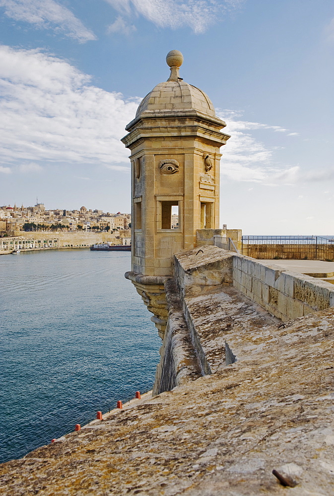 Senglea Point parapet, Valleta, Malta