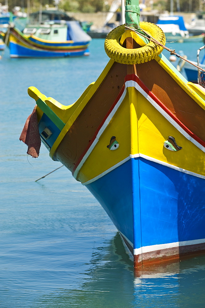 Fishing boats in harbor