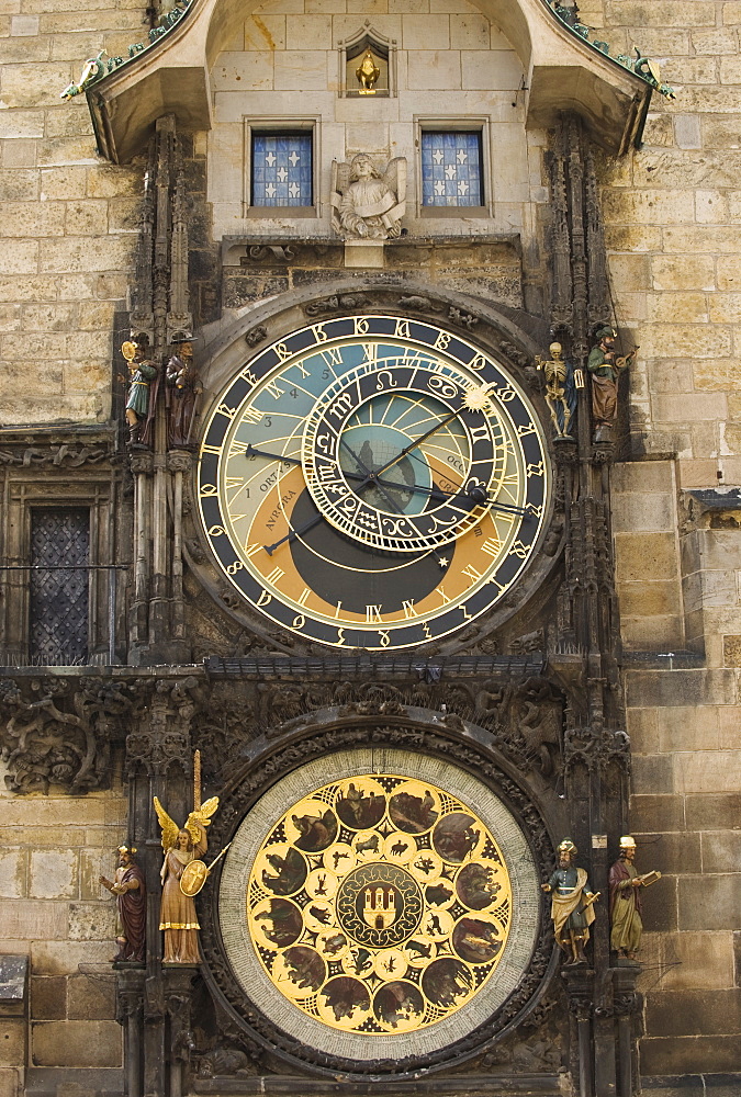 Astrological clock and tower