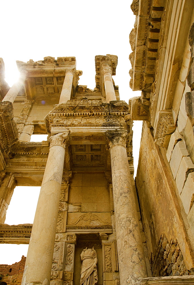 Turkey, Ephesus, ruins of Celsus Library