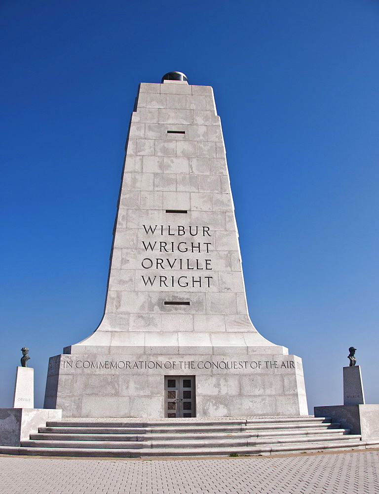 USA, North Carolina, Outer Banks, Kill Devil Hills, Wright Brothers Memorial