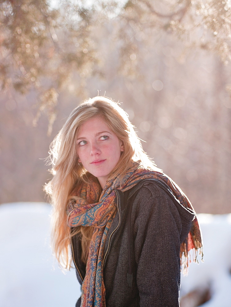 Young woman outdoors