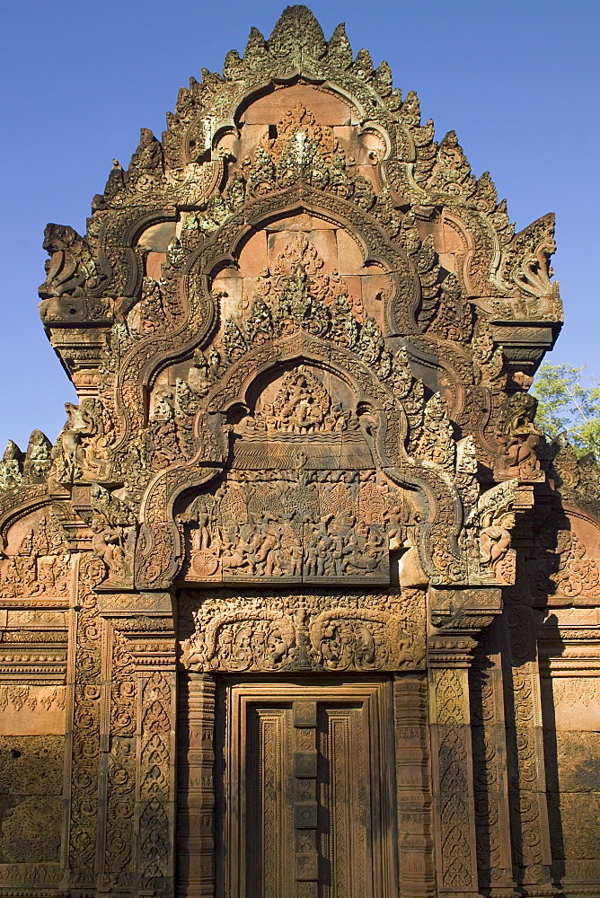 Ancient Temple Angkor Wat Banteay Srei Cambodia Khmer