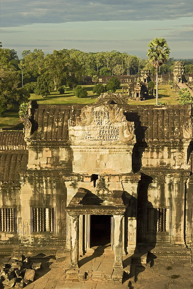 Ancient Temple Angkor Wat Cambodia Khmer