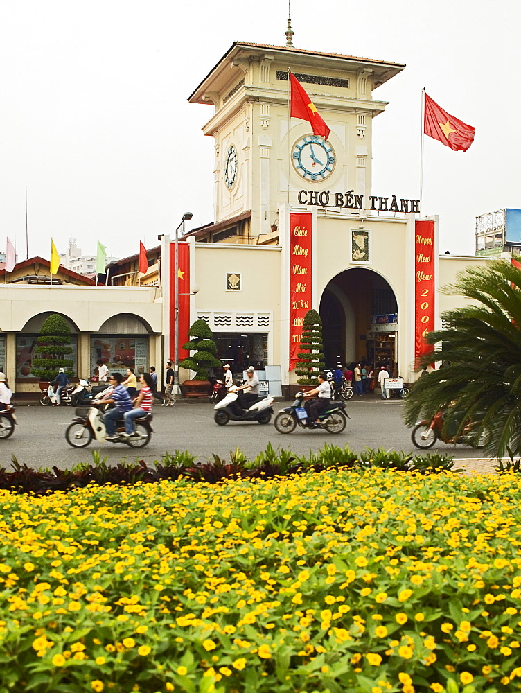 Ben Thanh Market Ho Chi Minh City Saigon Vietnam