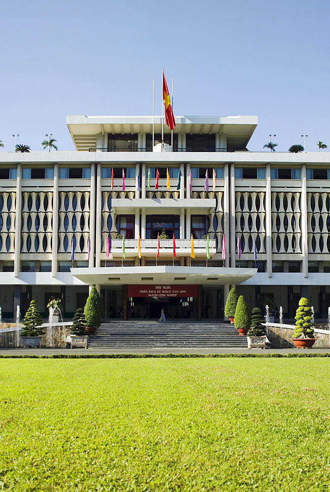 Ho Chi Minh City Reunification Palace Saigon Vietnam