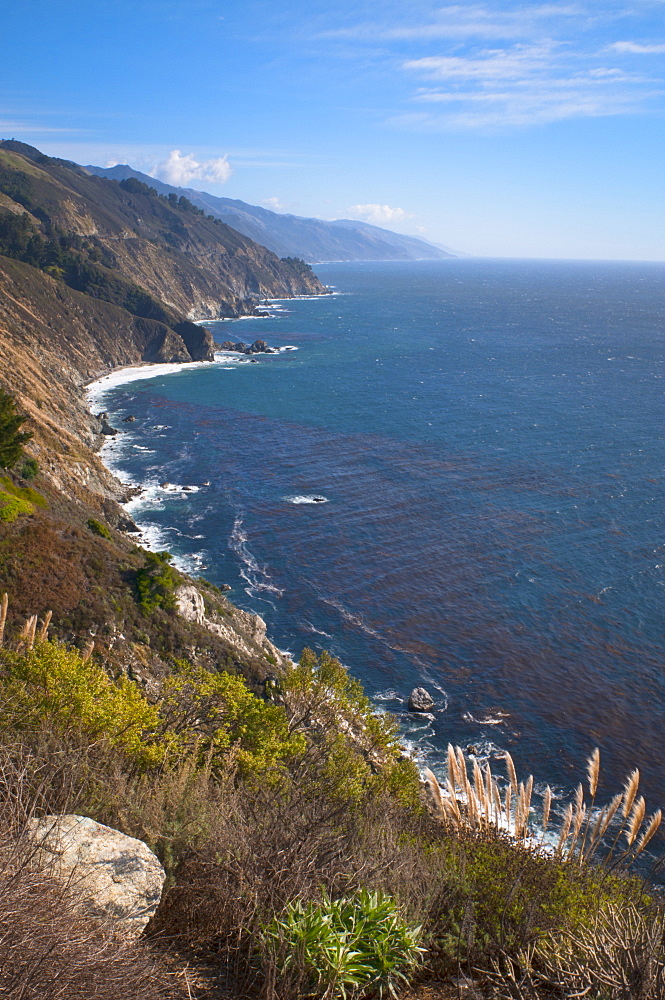 USA, California, Big Sur, Rugged coastline