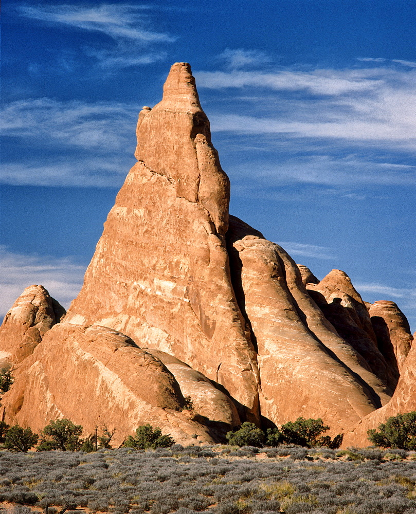 USA, Utah, Pinnacle in desert