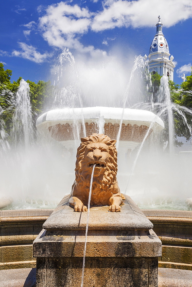 The Fountain of the Lions, Ponce, Puerto Rico