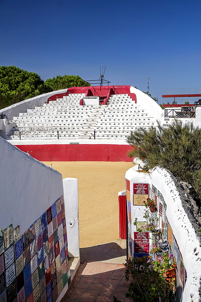 Bull-fighting ring, Mijas, Spain