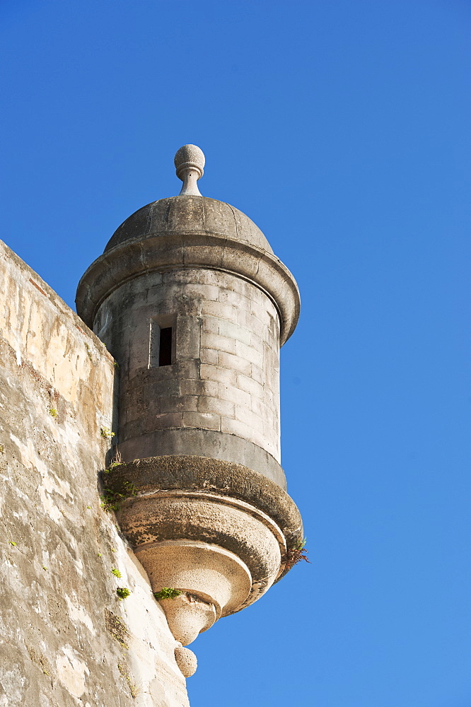 Puerto Rico, Old San Juan, turret of El Morro Fortress