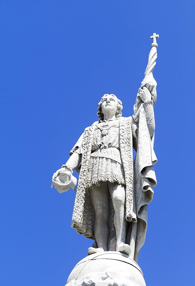 Puerto Rico, Old San Juan, Statue of Christopher Columbus