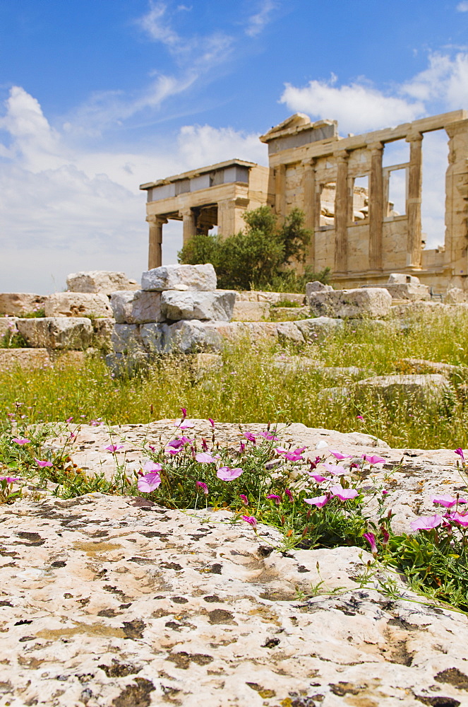 Greece, Athens, Acropolis, Erechtheum