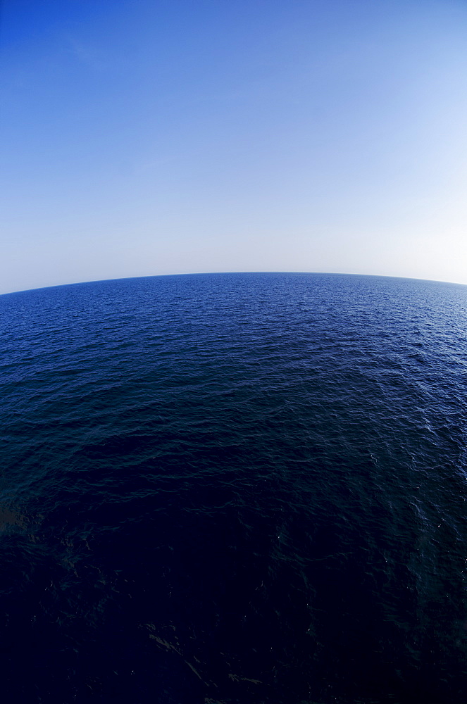 Greece, Aegean Sea horizon