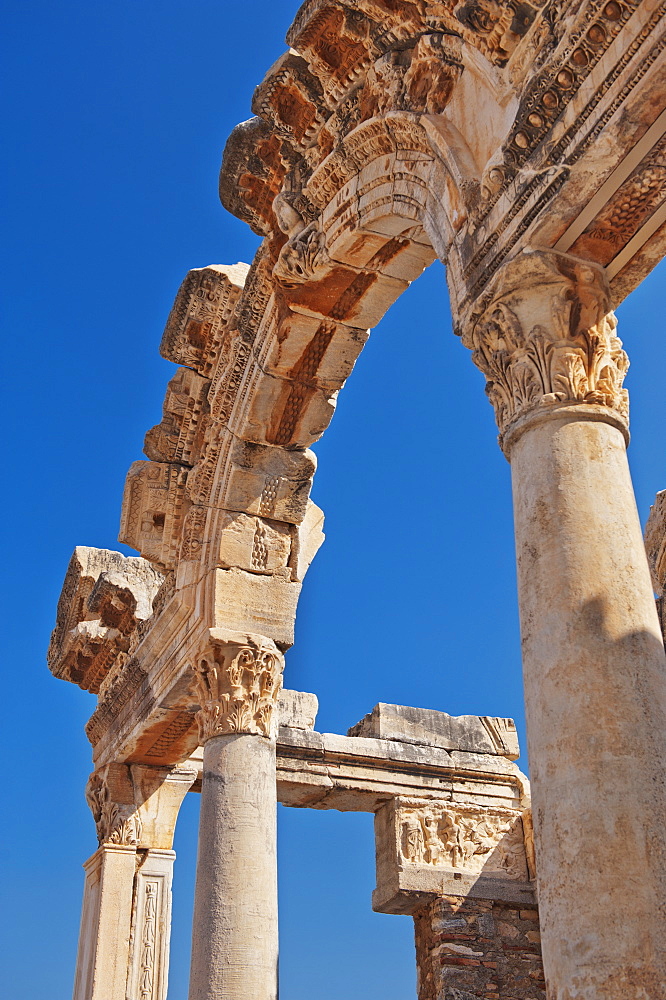 Turkey, Ephesus, Temple of Hadrian