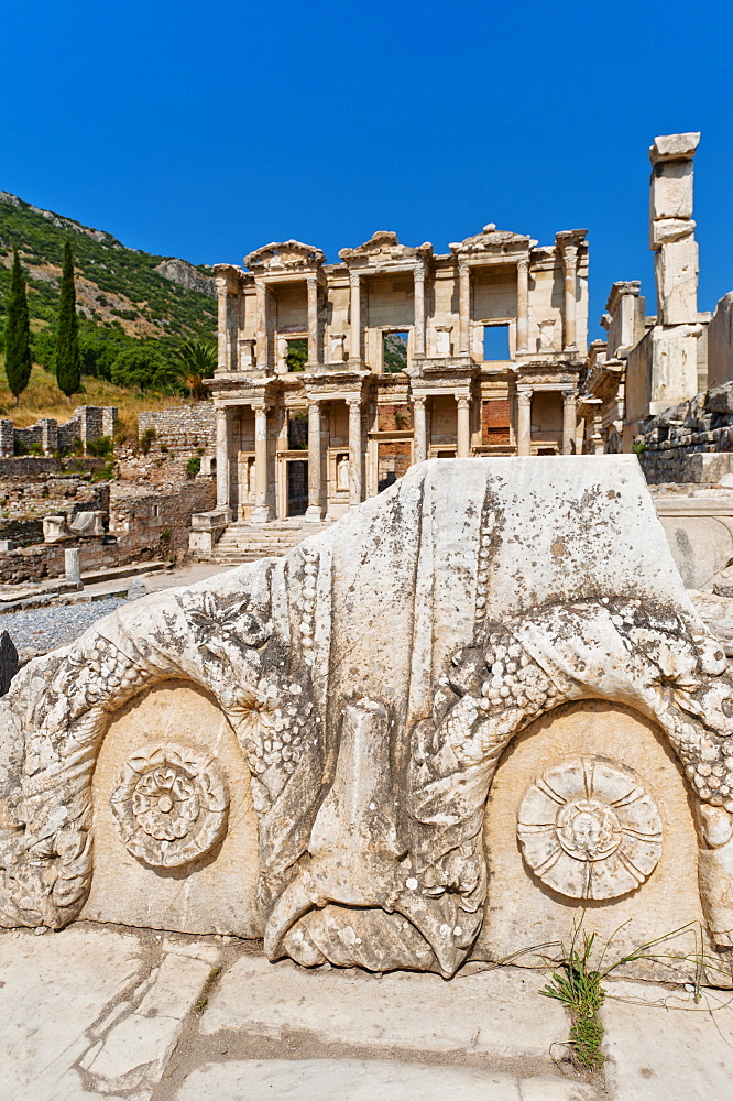 Turkey, Ephesus, Library of Celsus