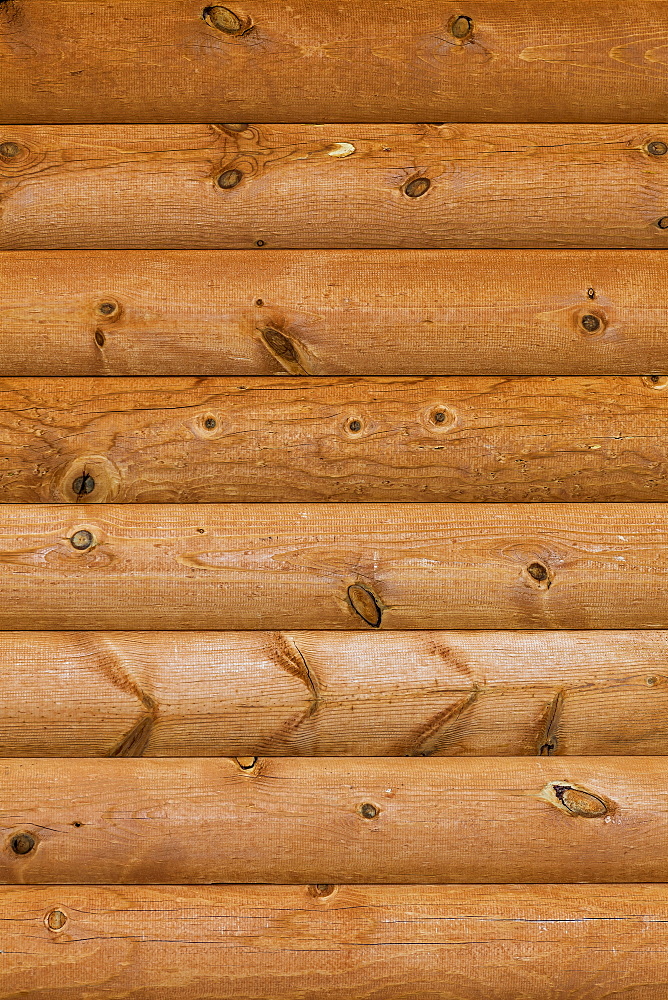 Close-up view of wooden wall