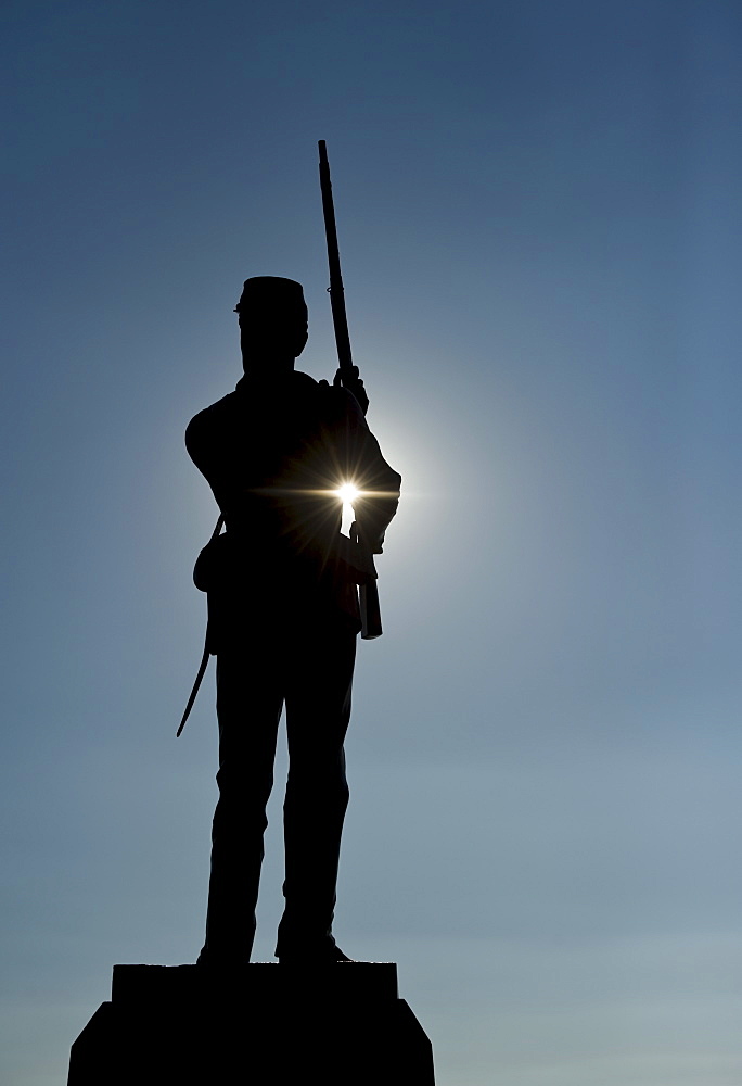 11th Pennsylvania infantry statue