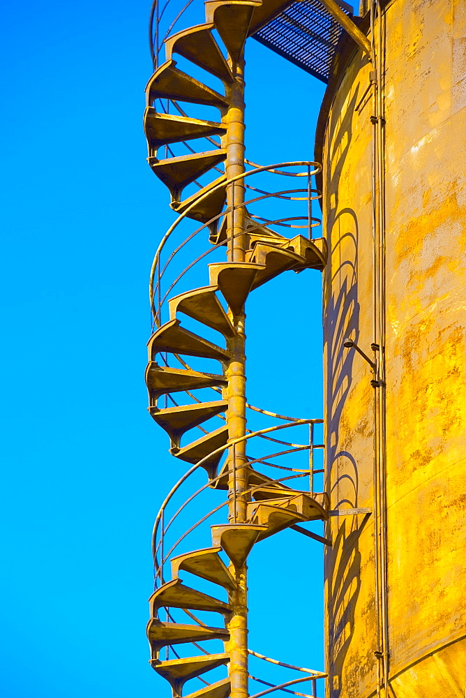 Grain silos, Bayonne, New Jersey