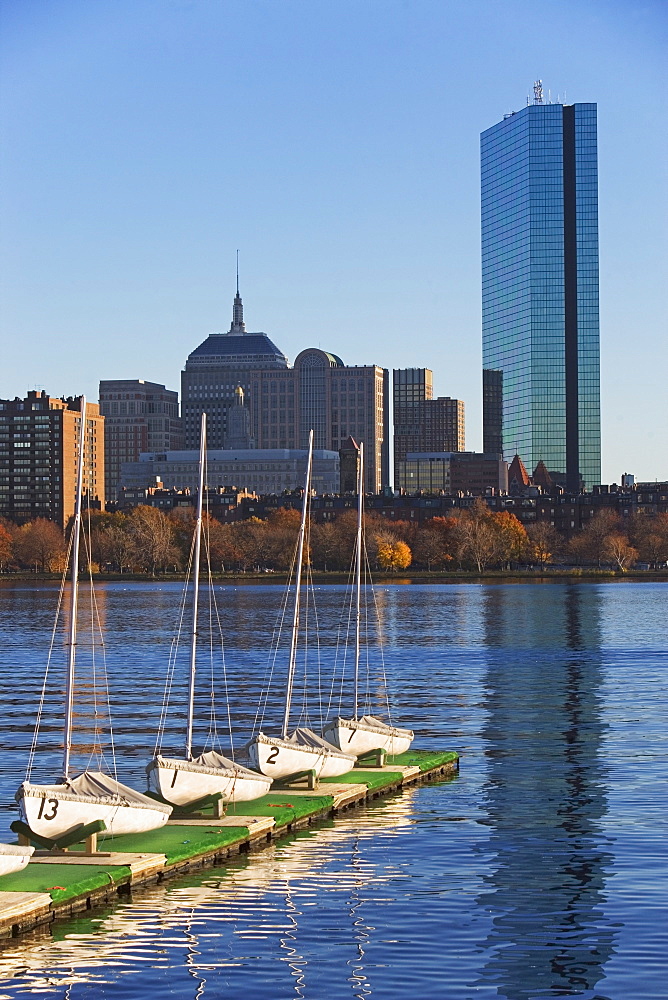 USA, Massachusetts, Boston skyline