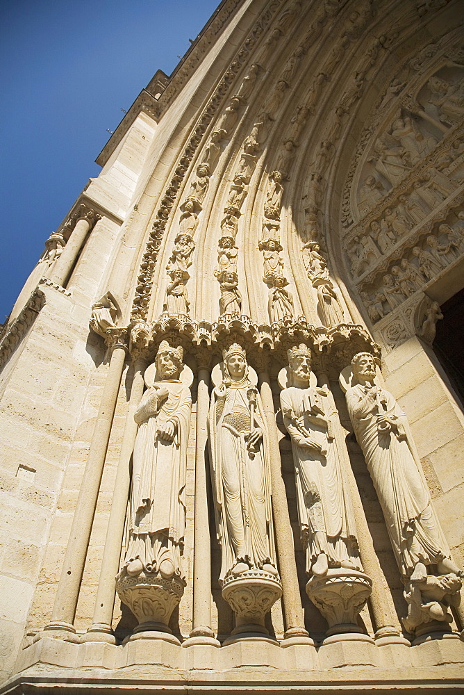 Architectural detail on cathedral