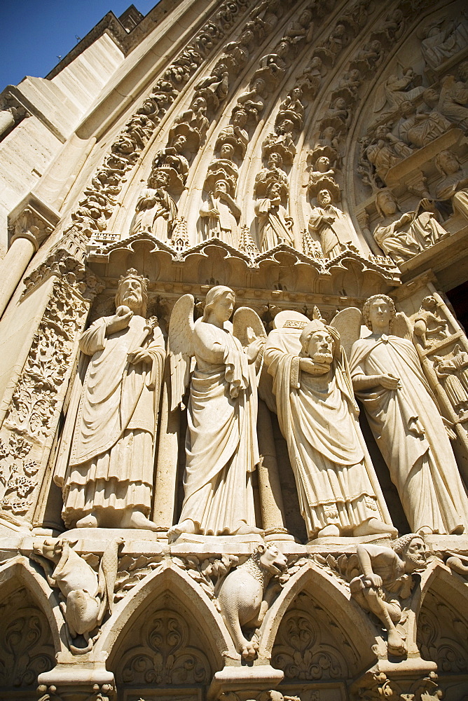 Architectural detail on cathedral