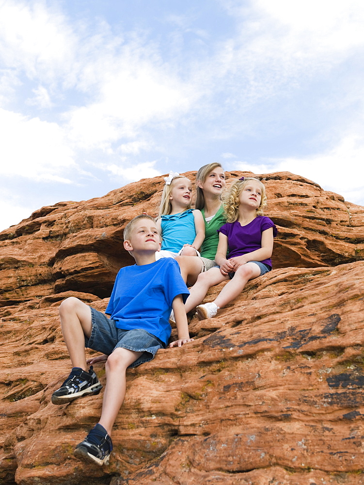 Kids at Red Rock