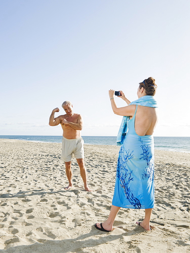 Couple on beach