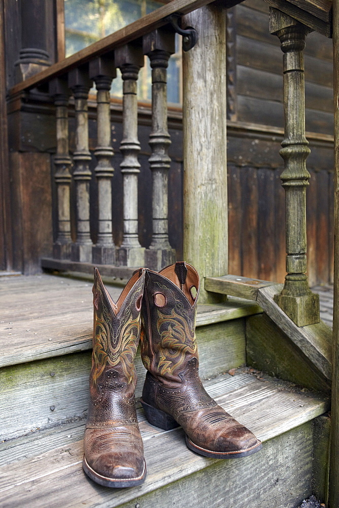 Pair of cowboy boots, Phoenix, Arizona