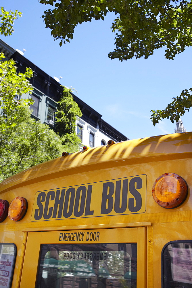 Part of school bus, Phoenix, Arizona