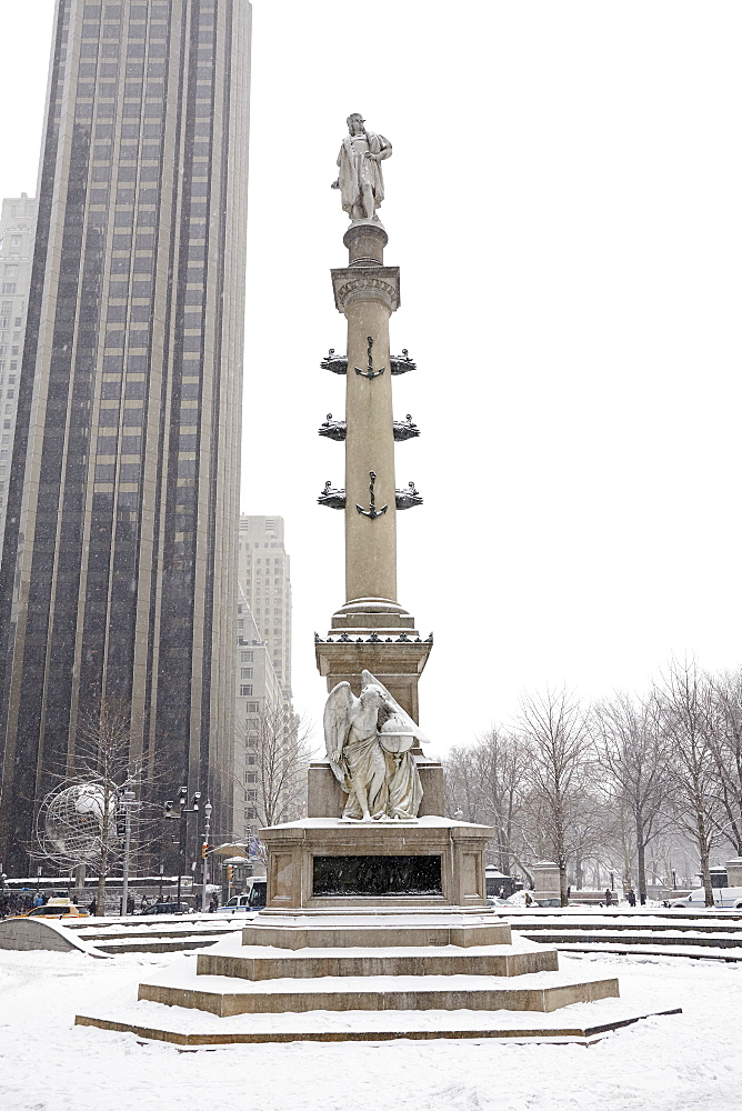 Columbus Circle, Columbus Circle, New York City, New York,USA