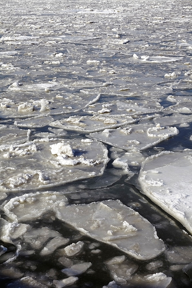Frozen river