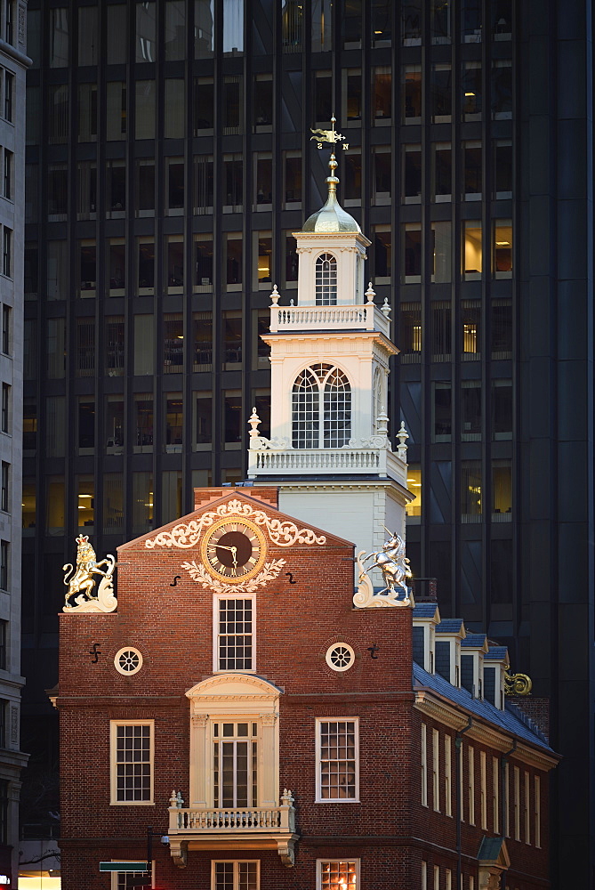 Old State Capitol, USA, Massachusetts, Boston