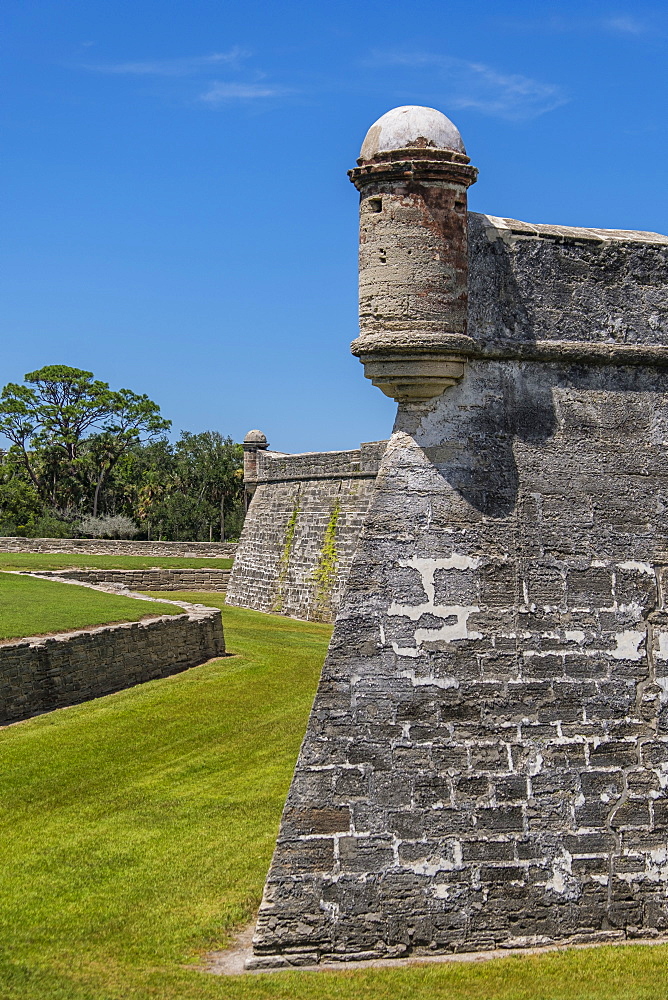 Castillo de San Marcos in St. Augustine, USA