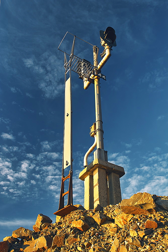 Semaphore on rocks